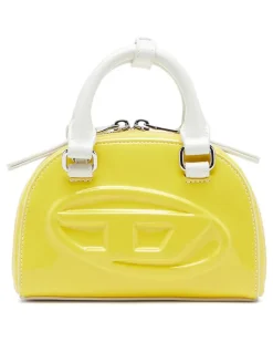 1DR Dome-Schlanke Bowlingtasche mit Naplak-Effekt - Schultertaschen - Damen - Gelb
