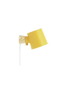 Drehbare Wandleuchte Rise - Holz natur - Esche massiv - Designer Marianne Andersen