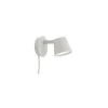 Drehbare Wandleuchte Tip - Grau - Aluminium - Designer Jens Fager