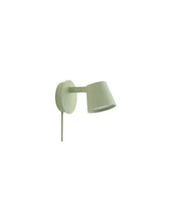 Drehbare Wandleuchte Tip - Grün - Aluminium - Designer Jens Fager