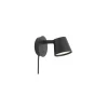 Drehbare Wandleuchte Tip - Schwarz - Aluminium - Designer Jens Fager