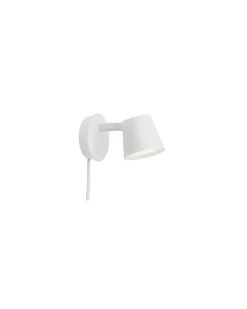Drehbare Wandleuchte Tip - Weiß - Aluminium - Designer Jens Fager