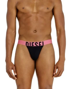 Dreierpack Tangas mit markantem Logo-Bund - Strings - Herren - Schwarz