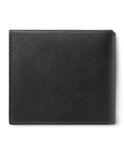 Dreifach gefaltete Brieftasche Schmal 4 cc aus Soft Leder - Schwarz - Leder - MB198145 - Brieftaschen
