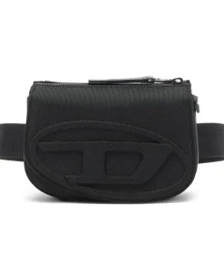 1DR Gürteltasche aus Nylon mit Oval D - Schwarz