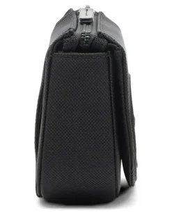1DR Gürteltasche aus Nylon mit Oval D - Schwarz