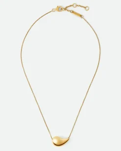 Drop Halskette Mit Anhänger-Gold - Damen