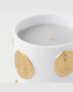 Duftkerze Médaille Small Weiß