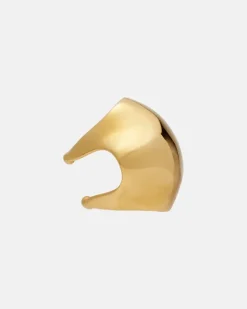Ear Cuff Lotus, 18kt vergoldet