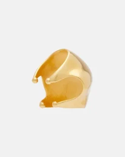 Ear Cuff Lotus, 18kt vergoldet