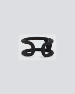 Ear Cuff VLogo Schwarz