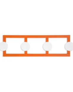 Eckige Haken - Orange