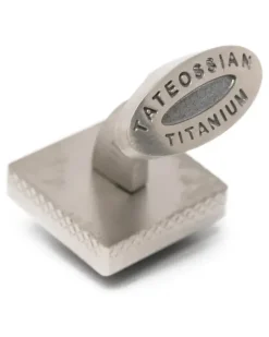 Eckige Manschettenknöpfe - Silber