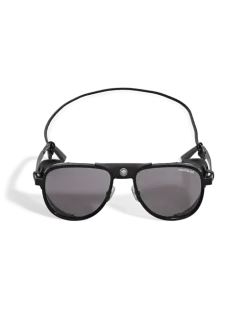Eckige Sonnenbrille mit schwarzer Metallfassung - MB137177 - Sonnenbrillen