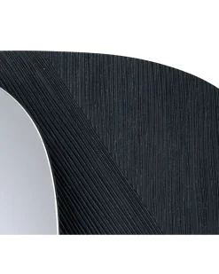 Eclipse Wandspiegel 34cm - Schwarz