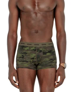 Einfarbige und Camouflage Retropants im Dreierpack - Boxershorts - Herren - Schwarz
