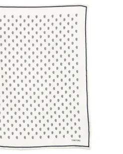 Einstecktuch mit Paisleymuster - Nude