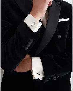 Enamel Sterling Silver Cufflinks