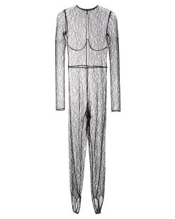Enchante Catsuit - Schwarz