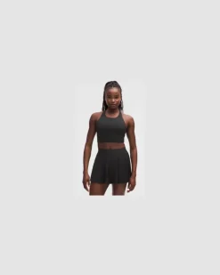Energy Hochgeschlossener Longline-BH Evolve, Mittlerer Halt für B–D-Cups für Frauen – Größe in Black