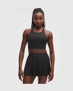 Energy Hochgeschlossener Longline-BH Evolve, Mittlerer Halt für B–D-Cups für Frauen – Größe in Black