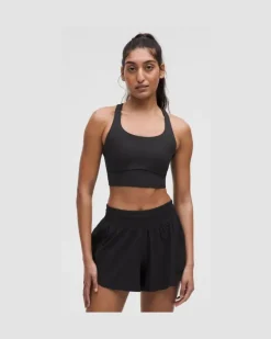 Energy Longline-BH mit mittlerem Halt für B–D-Cups Evolve für Frauen – Größe in Black