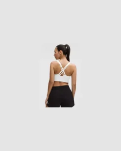 Energy Longline-BH mit mittlerem Halt für B–D-Cups Evolve für Frauen – Größe in White