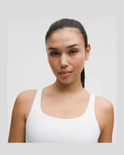 Energy Longline-BH mit mittlerem Halt für B–D-Cups Evolve für Frauen – Größe in White