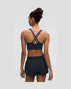 Energy Longline-BH mit mittlerem Halt für B–D-Cups Evolve für Frauen – Größe in True Navy