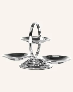 3er Etagere, Etageren Servo silber