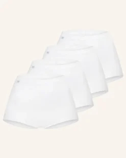 4er-Pack Taillenslips Basic+ weiss
