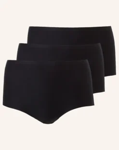 3er-Pack Taillenslip Softstretch schwarz