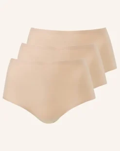 3er-Pack Taillenslip Softstretch beige Nude