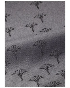 2er-Set Servietten Faded Cornflower grau Dunkelgrau