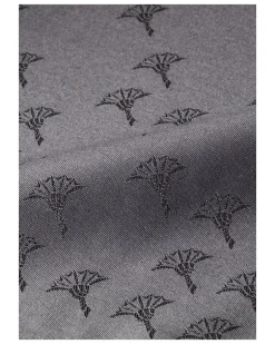 2er-Tischset Faded Cornflower grau Dunkelgrau
