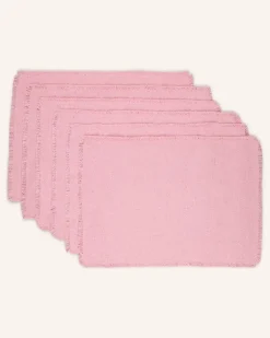 6er-Tischset Siya rosa Rosé
