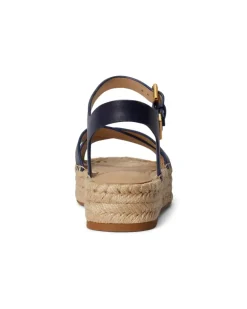 Espadrille Emeryn aus Leder Blue