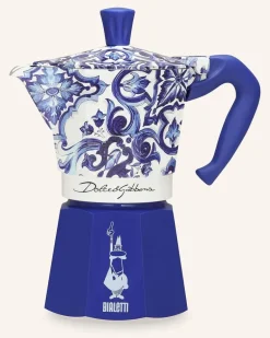 Espressokocher blau Dunkelblau