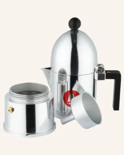 Espressokocher La Cupola silber