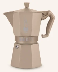 Espressokocher Moka Exclusive beige Taupe
