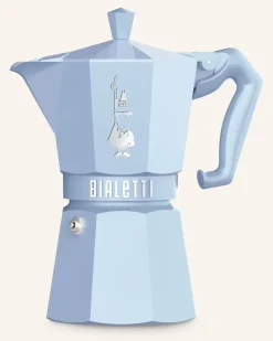 Espressokocher Moka Exclusive blau Hellblau