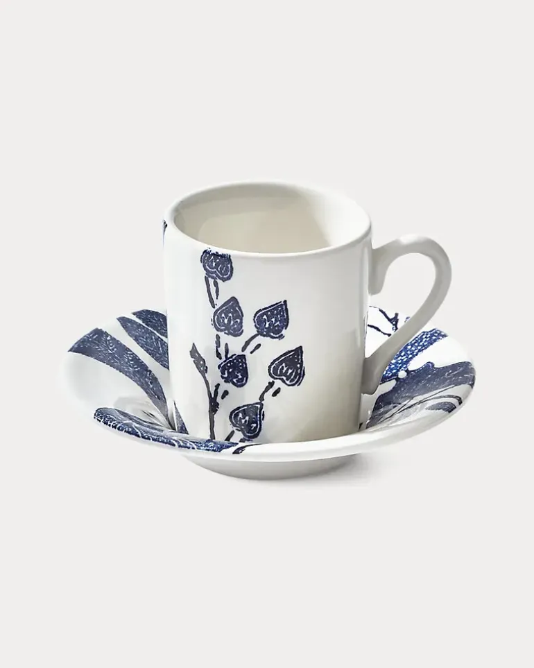 Espressotasse Garden Vine Blue
