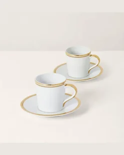 Espressotassen-Geschenkset Wilshire Gold
