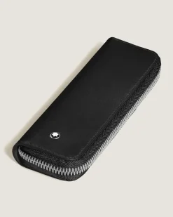 Etui für 1 Schreibgerät mit Reißverschluss aus Meisterstück Leder - Schwarz - Leder - MB221444 - Schreibgeräteetuis