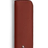 Etui für 1 Schreibgerät mit Reißverschluss aus Sartorial Leder - Red Oak - Leder - MB223091 - Schreibgeräteetuis