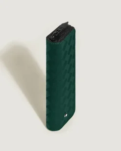 Etui für 1 Schreibgerät mit Reißverschluss aus Extreme Leder - British Green - Leder - MB220252 - Schreibgeräteetuis