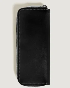 Etui für 2 Schreibgerät mit Reißverschluss aus Meisterstück Leder - Schwarz - Leder - MB221452 - Schreibgeräteetuis