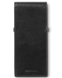 Etui Montblanc Envelope für 3 Schreibgerät - Schwarz - Leder - MB198336 - Schreibgeräteetuis