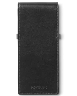 Etui Montblanc Envelope für 3 Schreibgerät - Schwarz - Leder - MB198336 - Schreibgeräteetuis