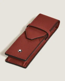 Etui Montblanc Envelope für 1 Schreibgerät - Sfumato-British Green - Leder - MB198277 - Schreibgeräteetuis